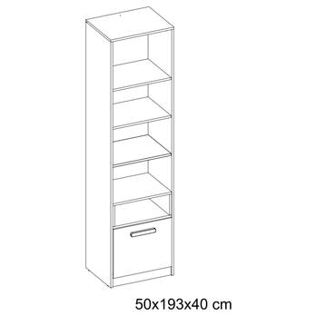 Regál POK 04 viacfarebná 4