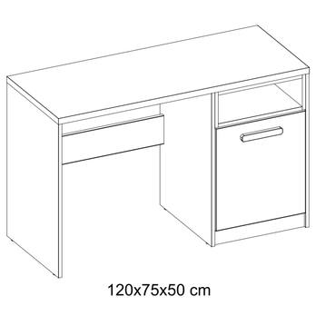 Písací stôl POK 09 viacfarebná 6
