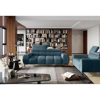 Pohovka POLA 2 tmavomodrá 1