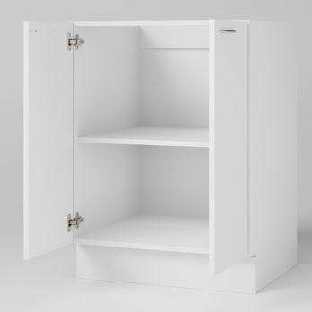Spodná drezová skrinka POLAR II biela, šírka 60 cm 2