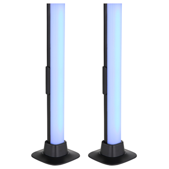 Sada 2ks LED RGB lámp POLLIVER čierna 7