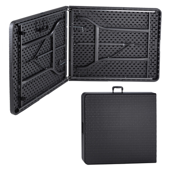 Záhradný stôl POLY čierna 2