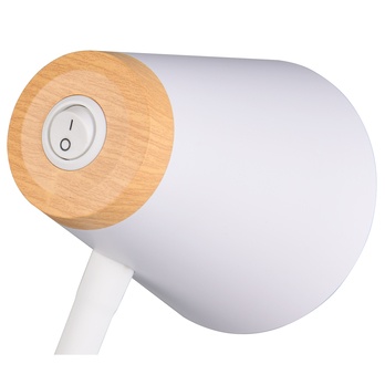 Stolná LED lampa PONGO biela 4