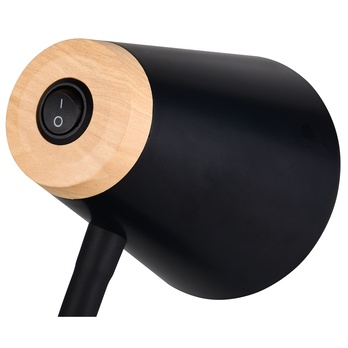 Stolná LED lampa PONGO čierna 4