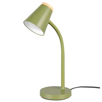 Stolná LED lampa PONGO zelená 1