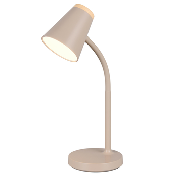 Stolná LED lampa PONGO béžová 3