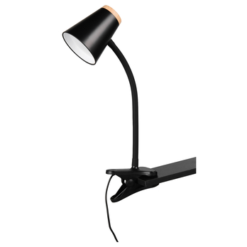 Stolná LED lampa PONGO čierna 2