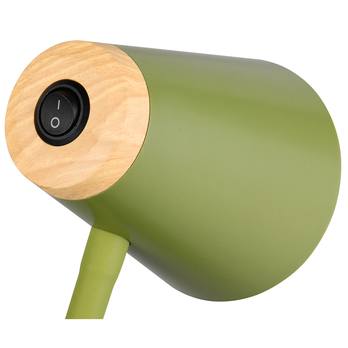 Stolná LED lampa PONGO zelená 2