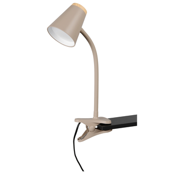 Stolná LED lampa PONGO béžová 1