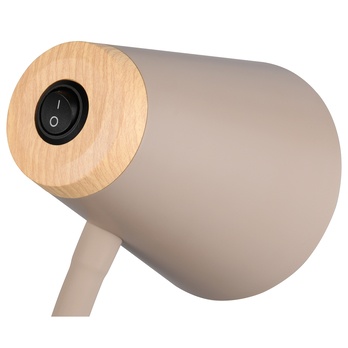 Stolná LED lampa PONGO béžová 2