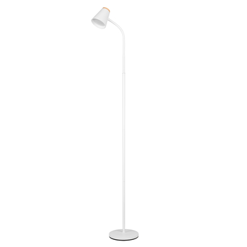 Stojacia LED lampa PONGO biela 1