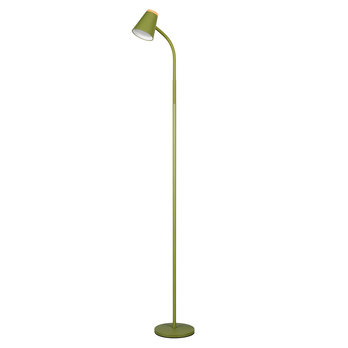 Stojacia LED lampa PONGO zelená 1