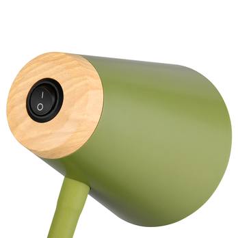 Stojacia LED lampa PONGO zelená 2