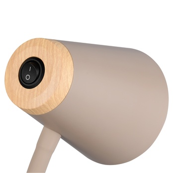 Stojacia LED lampa PONGO béžová 3
