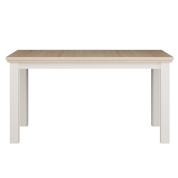 Jedálenský stôl PONTYPOOL biela/dub riva 3