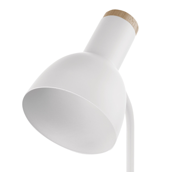 Stolná lampa POPPY biela/prírodná 1