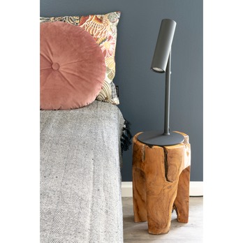 Stolná lampa PORAS čierna 1