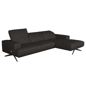 Sedacia súprava PORTLAND pravá, čierna 2