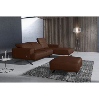 Sedacia súprava PORTLAND pravá, tmavohnedá 1