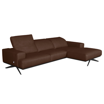 Sedacia súprava PORTLAND pravá, tmavohnedá 2