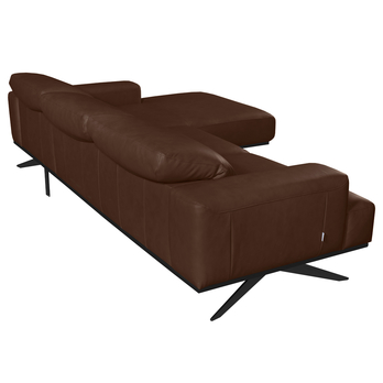 Sedacia súprava PORTLAND pravá, tmavohnedá 5