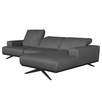 Sedacia súprava PORTLAND pravá, tmavosivá 4