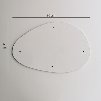 Zrkadlo PORTO II sklo 11
