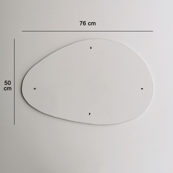 Zrkadlo PORTO sklo 8
