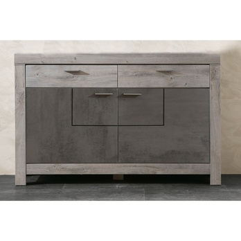 Komoda PORTO dub/betón, šírka 157 cm 1