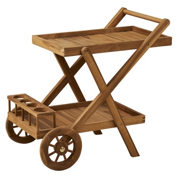 Prístavný vozík POSOKE teak 1