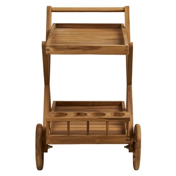 Prístavný vozík POSOKE teak 2