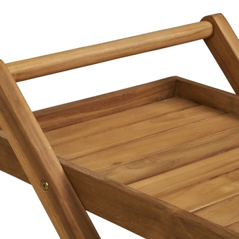 Prístavný vozík POSOKE teak 4