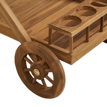 Prístavný vozík POSOKE teak 7