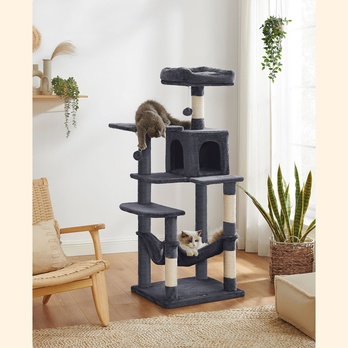 Mačacie škrabadlo POST sivá 1