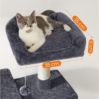 Mačacie škrabadlo POST sivá 3