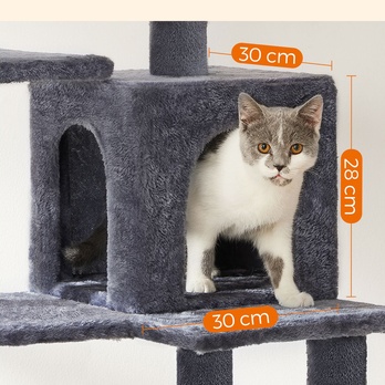 Mačacie škrabadlo POST sivá 4