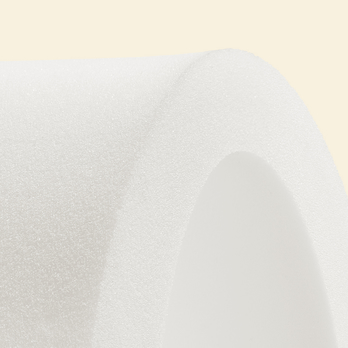 Taburet POUFFE krémová 4