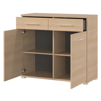 Komoda PREDORE I dub lindberg, šírka 96 cm 1