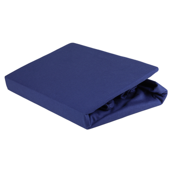 Jersey prestieradlo PREMIUM LINE 25-B tmavomodrá, 100x200 cm 1