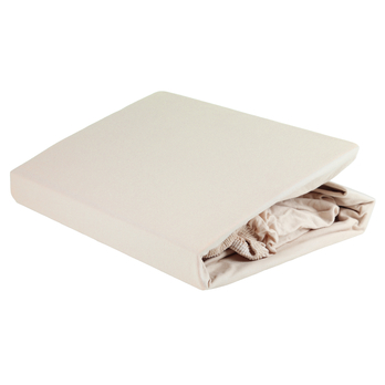 Jersey prestieradlo PREMIUM LINE 4014 béžová, 100x200 cm 1