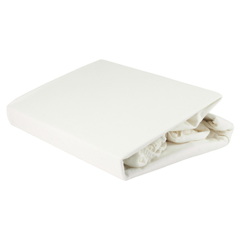 Jersey prestieradlo PREMIUM LINE 4605 krémová, 180x200 cm 1