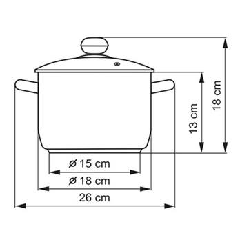 Hrniec s pokrievkou PREMIUM objem 3 l 1