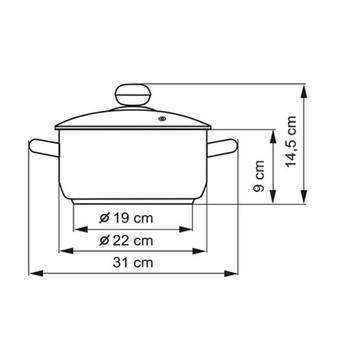 Rajnica s pokrievkou PREMIUM objem 3 l 1