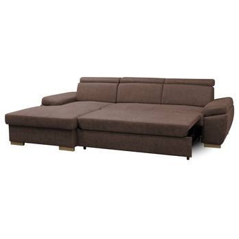 Sedacia súprava PRESTIGE ľavá, hnedá 4