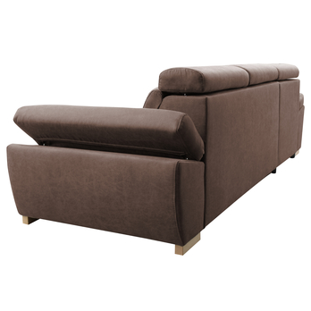 Sedacia súprava PRESTIGE ľavá, hnedá 10