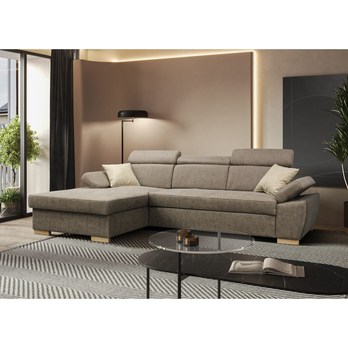 Sedacia súprava PRESTIGE ľavá, mocca 1