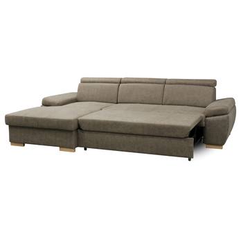 Sedacia súprava PRESTIGE ľavá, mocca 2