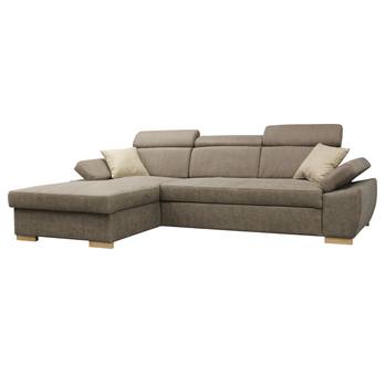 Sedacia súprava PRESTIGE ľavá, mocca 4