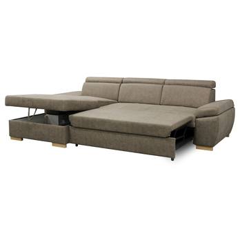 Sedacia súprava PRESTIGE ľavá, mocca 6