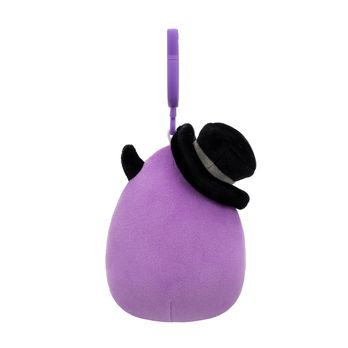Kľúčenka Squishmallows PRÍŠERKA-EARWORM fialová/čierna 4